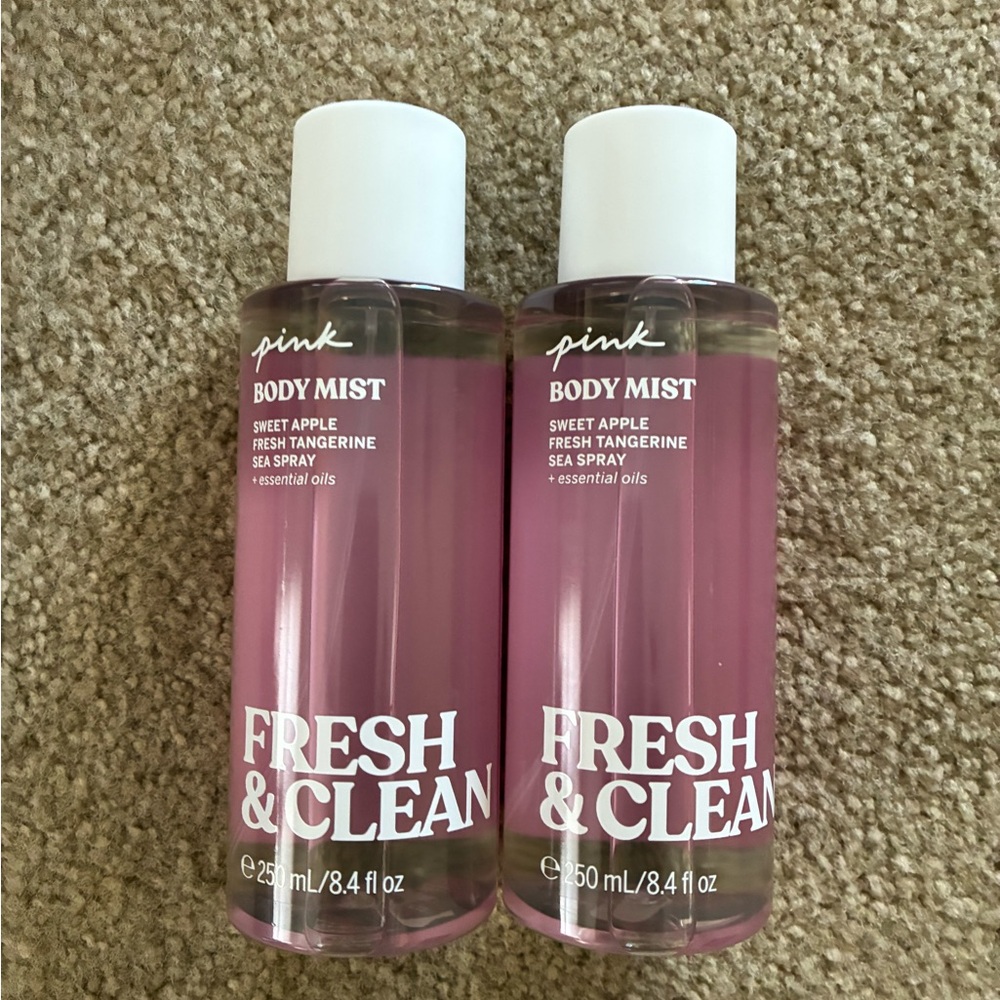 PINK Victoria's Secret Fresh & Clean Body Mist - Pink